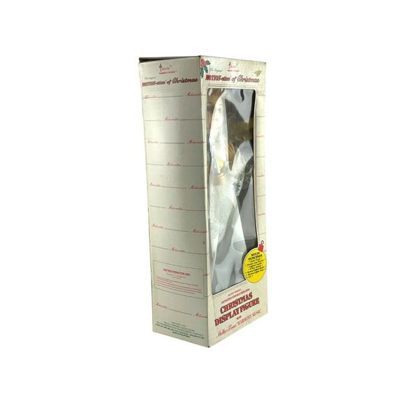 Vintage Animated Telco Angel Motionette 17" Christmas Display Figure With Candle - Picture 13 of 16